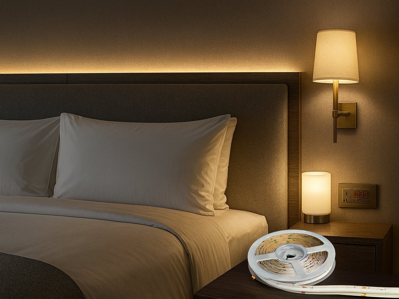 led strip for guest room