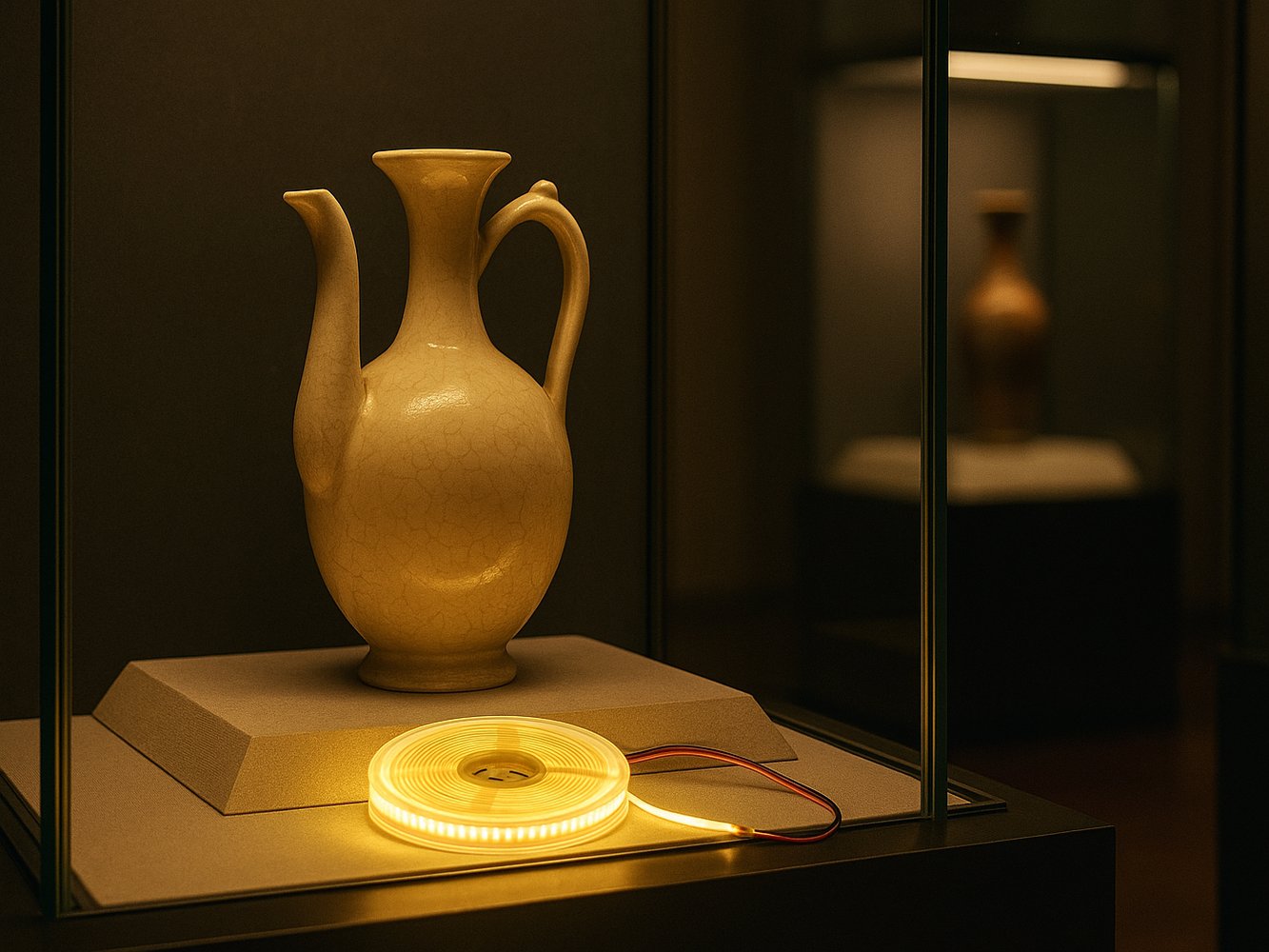 led strip for museum
