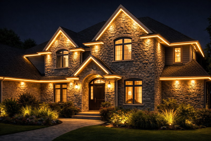 How to Master Eave and Soffit LED Strip Lighting for Home Exteriors?