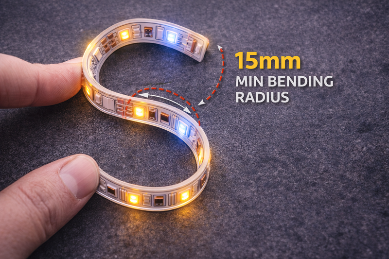 bending led strip for custom sign letter