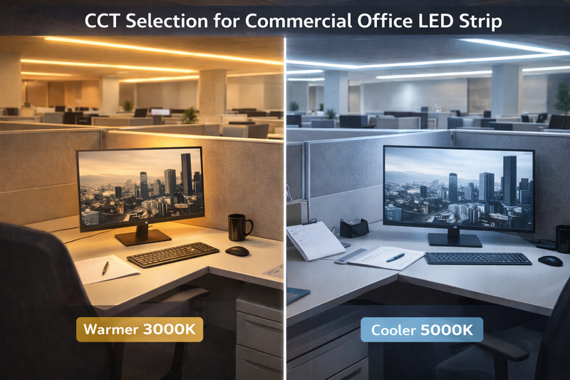 CCT Selection for Commercial Office LED Strip CCT selection for commercial office LED strip