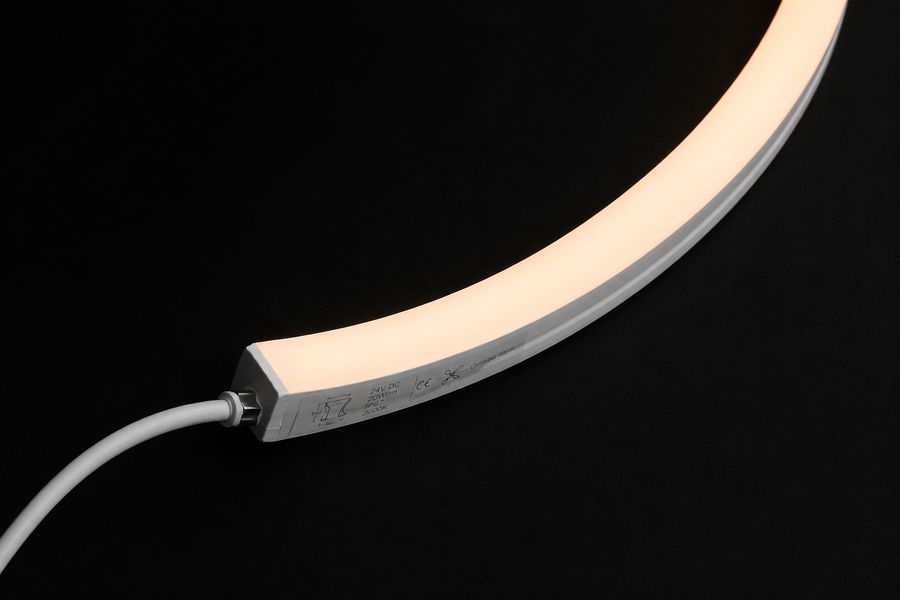 3D LED neon flex warm white