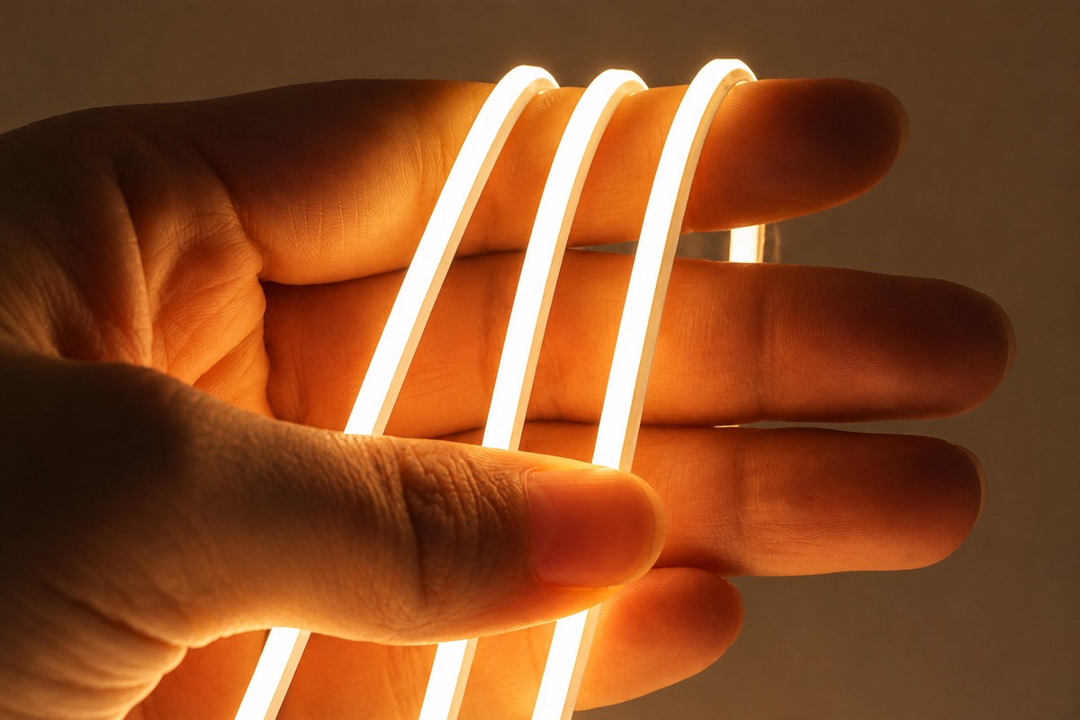 Indoor COB LED Strip - Continuous Light Demonstration