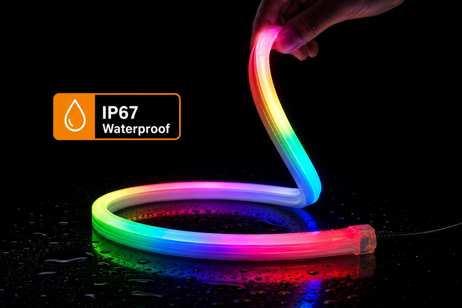 Digital addressable neon flex hero 4