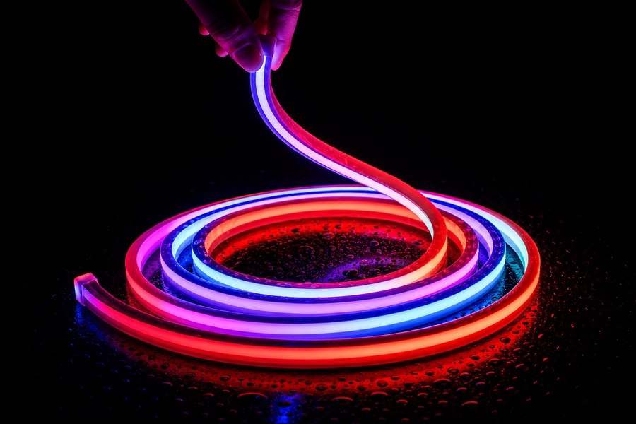 Digital addressable neon flex hero 6
