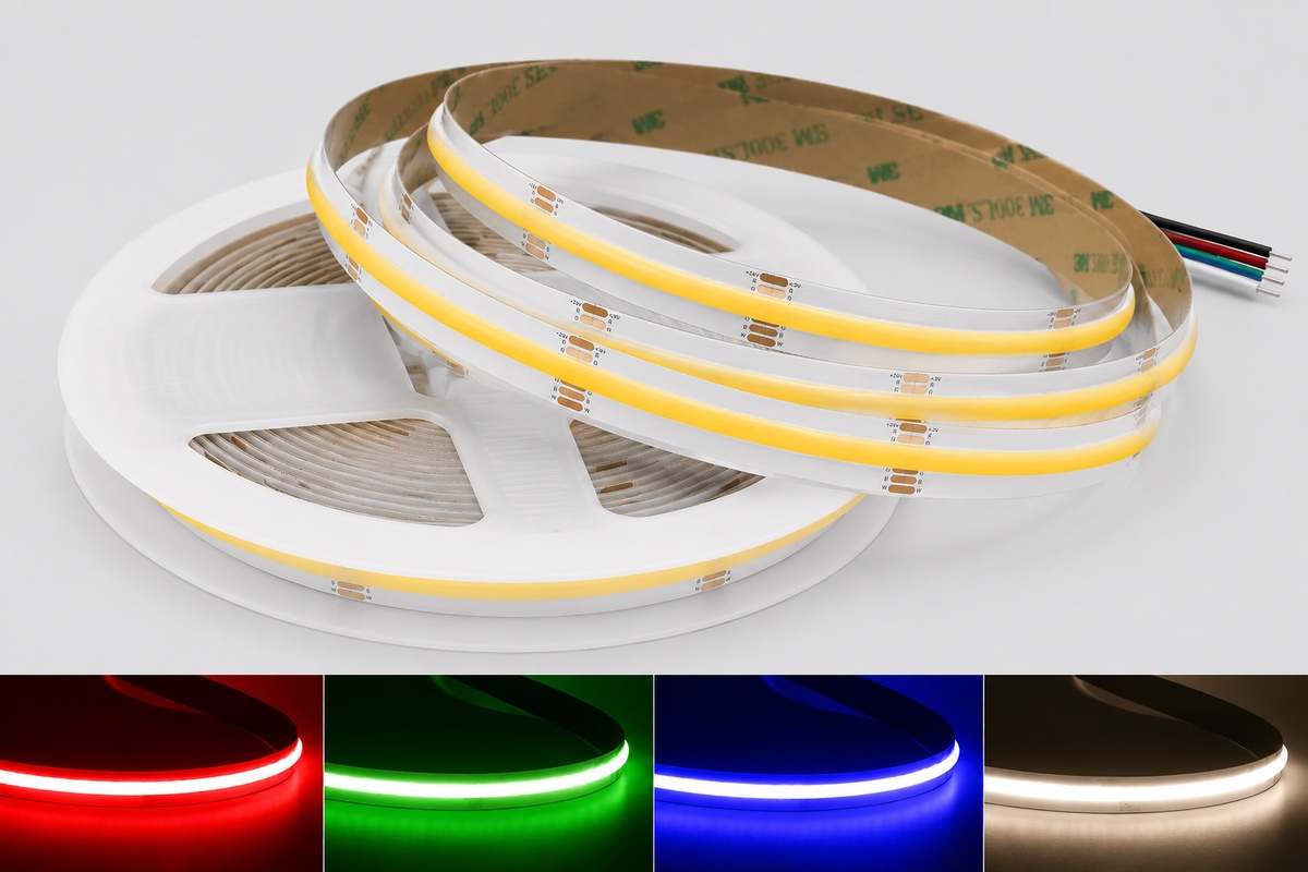RGBCW COB LED Strip Light