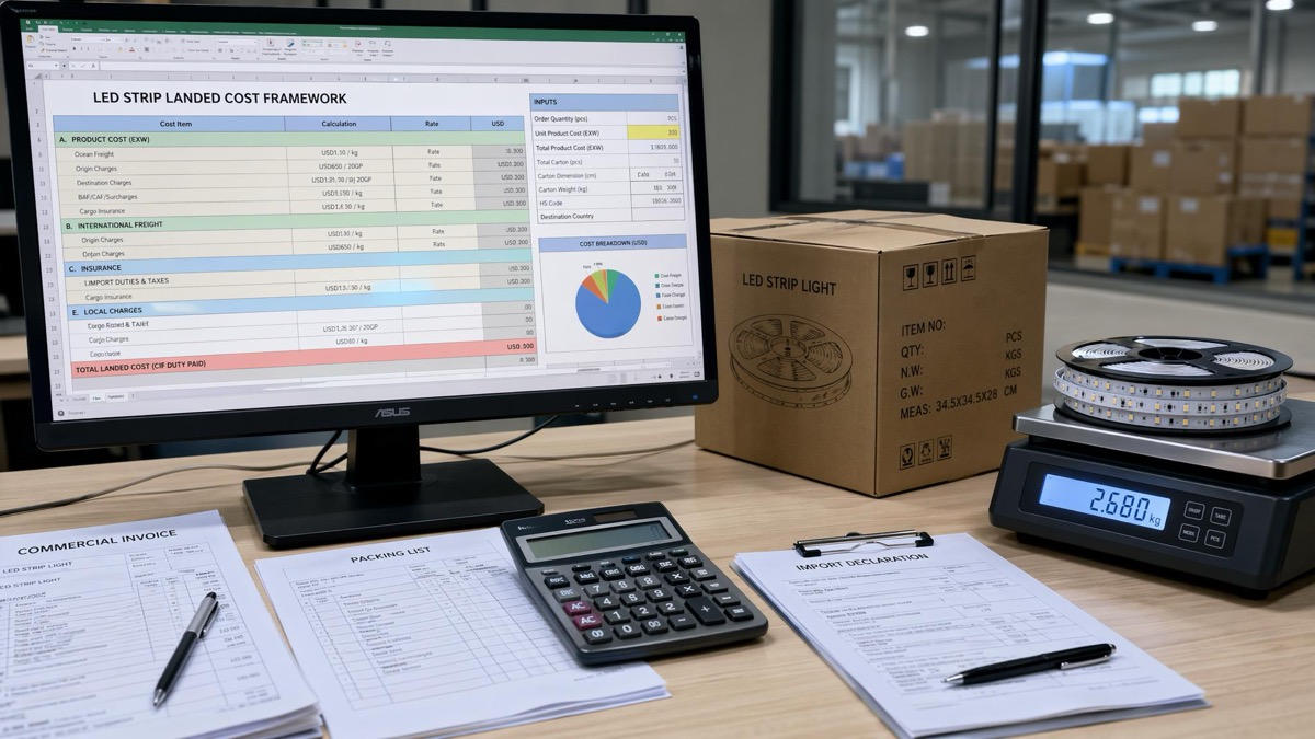 A practical landed-cost framework buyers can use