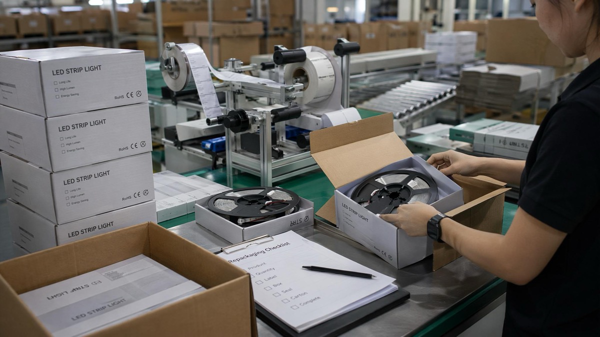 What many factories call private label but is really just stock-product repackaging