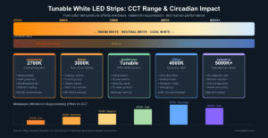 Tunable White LED Strips: The Complete Specification Guide for Architects and Lighting Designers